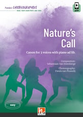 Nature's Call Unison choral sheet music cover